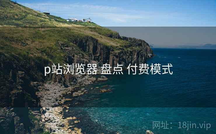 p站浏览器 盘点 付费模式