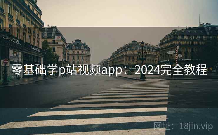 零基础学p站视频app：2024完全教程
