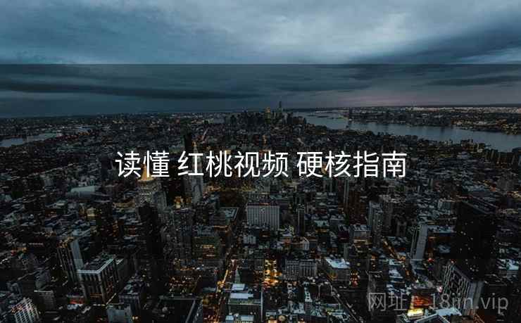 读懂 红桃视频 硬核指南