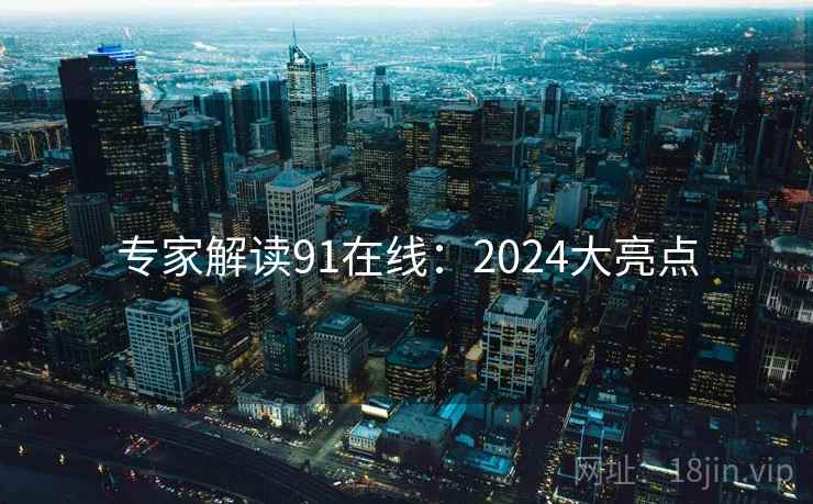 专家解读91在线：2024大亮点